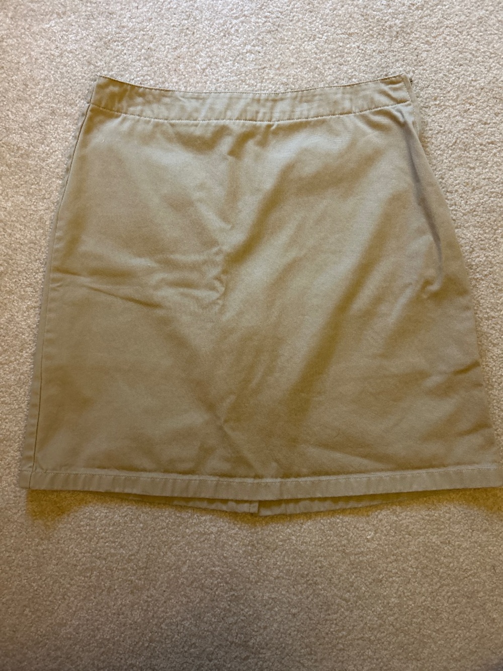 Lands’ End khaki skort women 6